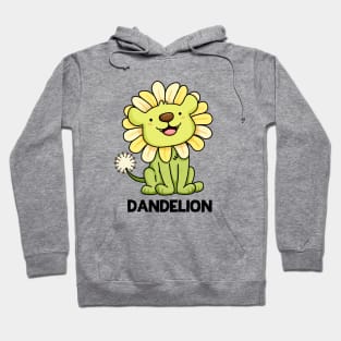 Dandelion Funny Lion Pun Hoodie